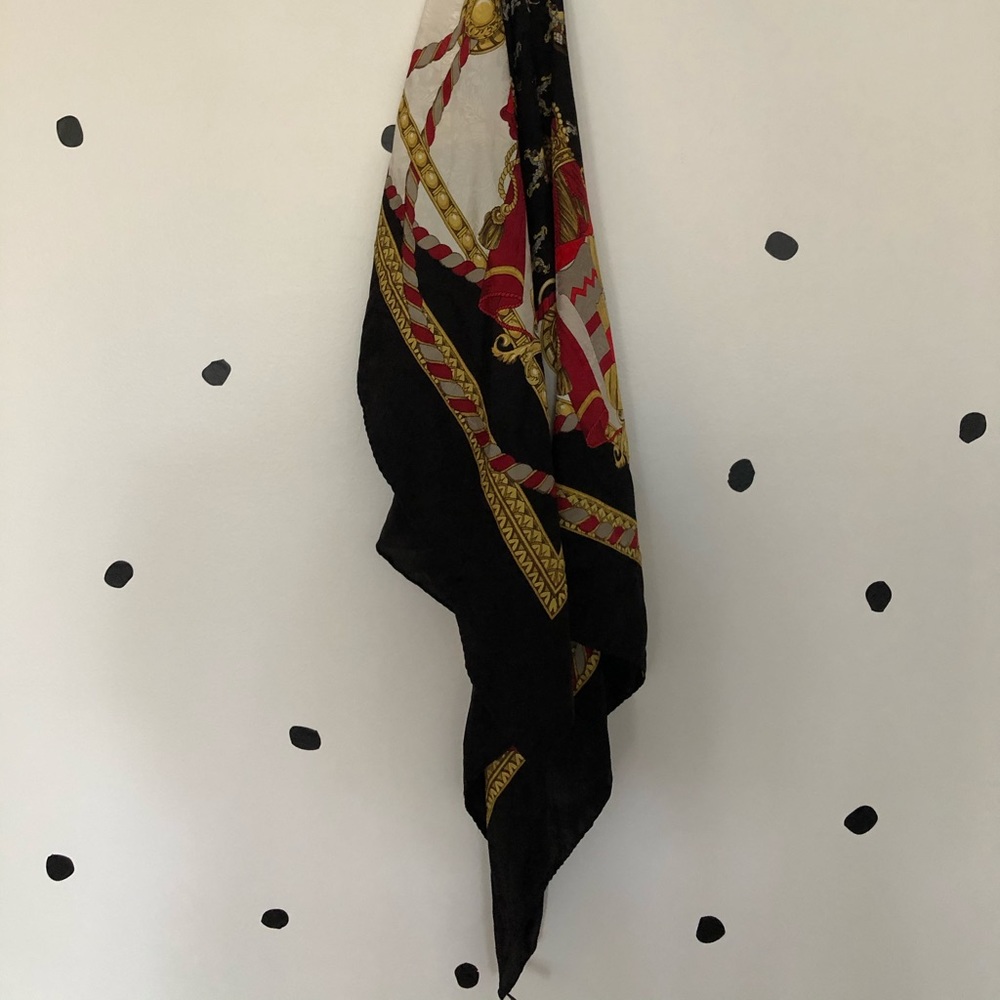 Silk vintage scarf
